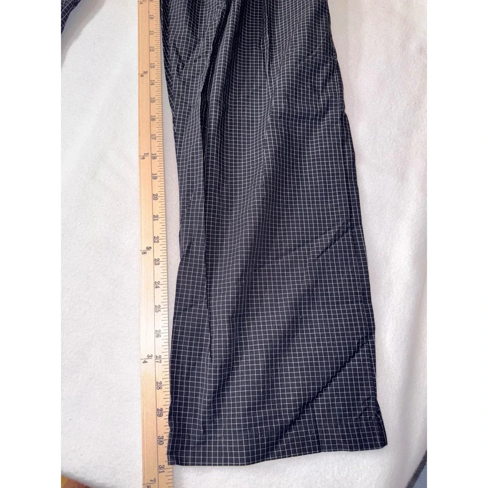 Polo Ralph Lauren Sleepwear Mens XL Black Excellent Windowpane Pajama Pants